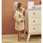 Badjas Meyco - sand - Afbeelding 4