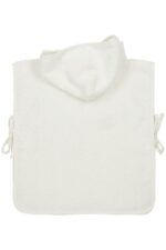Badponcho badstof uni - offwhite - 1-3 jaar - Afbeelding 2