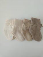 Merinowol slofjes ''Off White'' - Afbeelding 2
