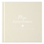 Mijn babyshower boek - Linnen Beige