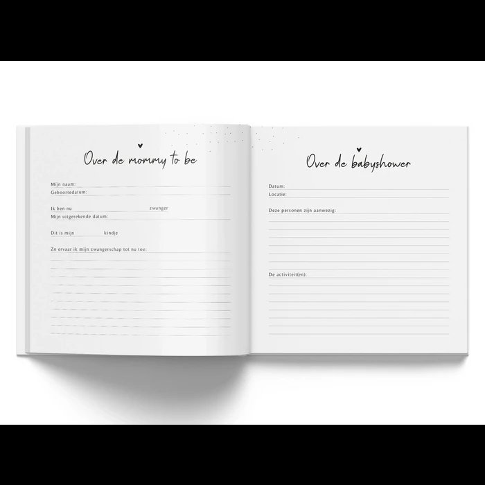 1000067916.jpg Mijn babyshower boek - Linnen Beige - Afbeelding 4