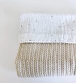 Babydeken - Wit met sterren