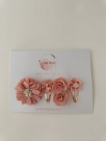 Haarspeldjes Baby's Beads x Love Kidz - Oudroze - Afbeelding 3