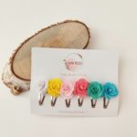 Haarspeldjes Baby's Beads x Love Kidz - Regenboog