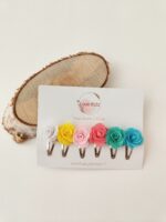 Haarspeldjes Baby's Beads x Love Kidz - Regenboog