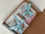 Speenkoord gepersonaliseerd - Lichtblauw/taupe - Afbeelding 3