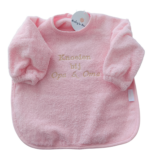 Mouwslab Knoeien bij Opa en Oma - roze