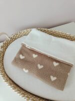 Wiegdeken Teddy Hartjes - Beige - Afbeelding 3