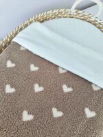 Wiegdeken Teddy Hartjes - Beige - Afbeelding 2